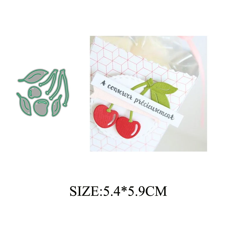 

Craft Metal cutting dies cut die mold Cherry Scrapbook paper craft knife mould blade punch stencils dies 2019 NEW