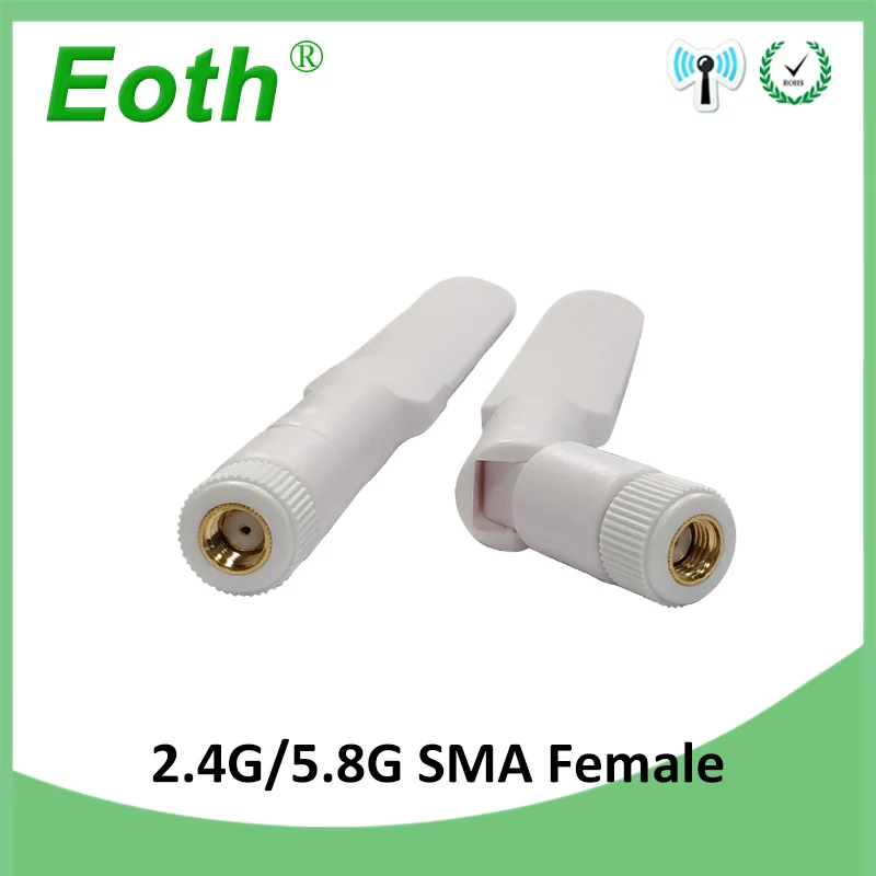 Wifi Antenna wifi IOT PBX 2.4GHz 5GHz 5.8Ghz Antenna 8dBi RP-SMA Connector Dual Band aerial SMA female wireless router 2.4 ghz antena 5.8
