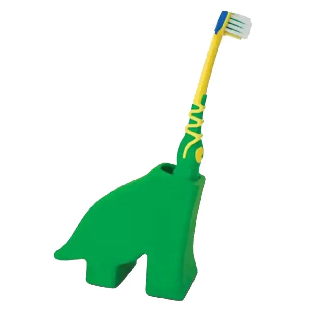 

Lovely Silicone Toothbrush Holder Stand Cute Cartoon Design Tooth Brush Storage Organizer Bathroom Accessory For Kids