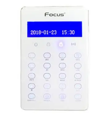 Focus FC 7688 Plus Беспроводная и Проводная система охранной сигнализации TCP IP LAN APP 8 + 88