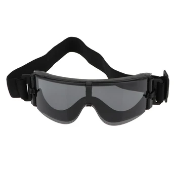 

Eye Protection Anti Fog Safety Glasses Protective Glasses & 4Pcs Comfort Motorcycle Anti Slip Protective Gear