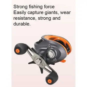 

Baitcast Fishing Reel 17 plus 1 Bearing Metal Coil Spinning Reel Left / Right Handed Fishing Wheel