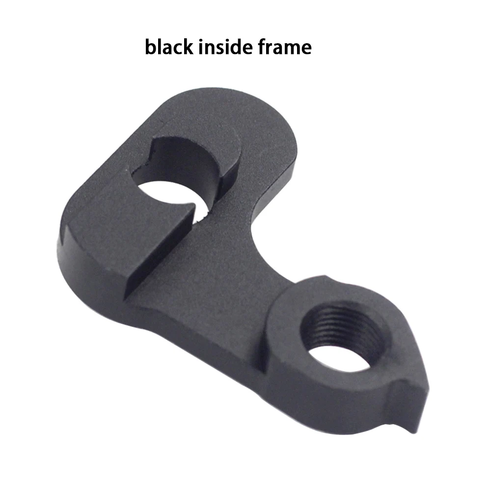 inside frame black SILVEROCK задний переключатель Вешалка выпадающая одна скорость конвертировать в внешнюю 3 скорости фиксированная передача складные велосипеды задний редуктор механический адаптер - Цвет: inside frame black