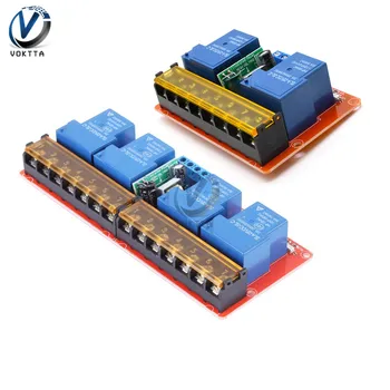 

DC 5V/AC 100-250V 2 Channel 4 Channel 30A High and Low Level Trigger Control Relay Module with Isolation Relay Switch Board