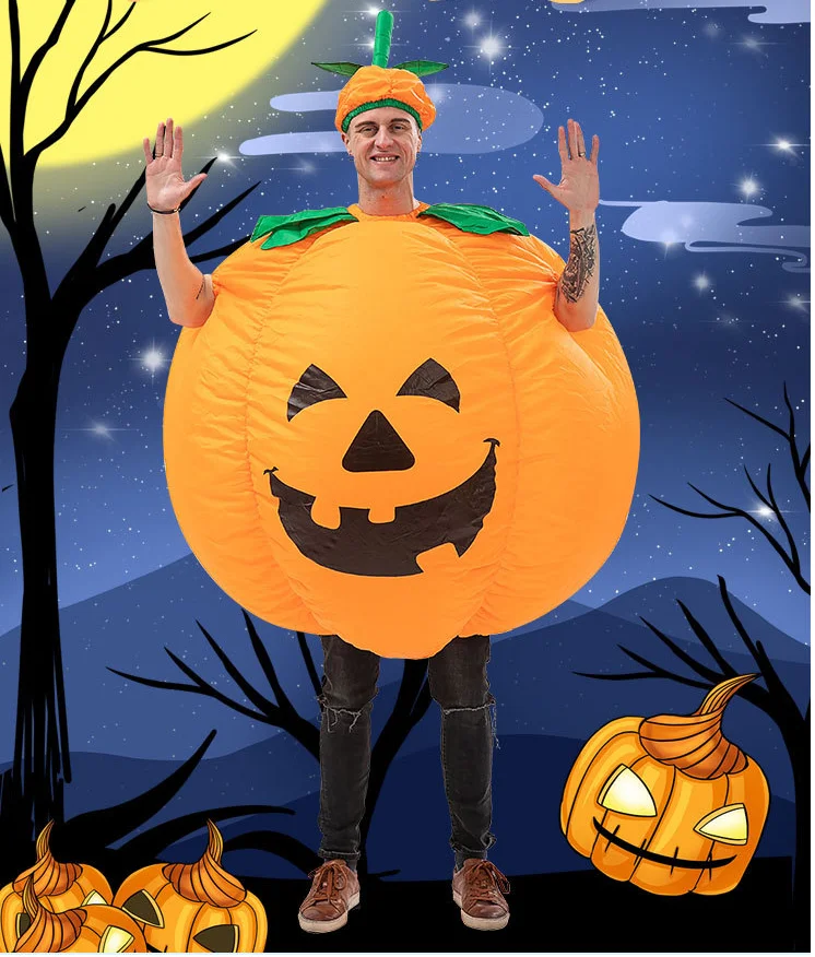 Halloween Pumpkin Jack O'lantern Cosplay Adult Inflatable Costume Fancy  Animal Clothing Disfraz Mujer Fantasias Adulto Feminino - Cosplay Costumes  - AliExpress
