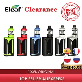 

Russia Clearance Original 200W Eleaf IKuun I200 / ikuu i200 Vape Kit with MELO 4 Atomizer 4.5ml & 4600mAh Battery Box Mod vs Gen