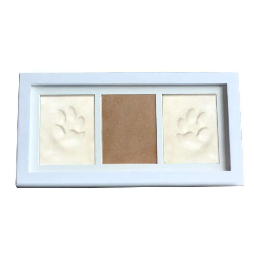 YAMI Cadre Photo pour Chat kit d'impression de Patte de Chien avec argiles  pour Empreintes de Pattes : : Animalerie