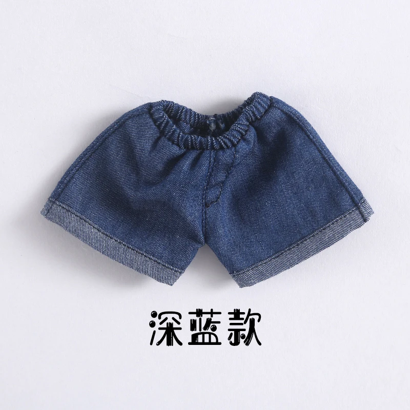 30cm doll clothes cute hoodie jacket or denim shorts pants for Blyth SD DD yosd Azone OB23 OB24 1/6bjd doll clothes accessories 12