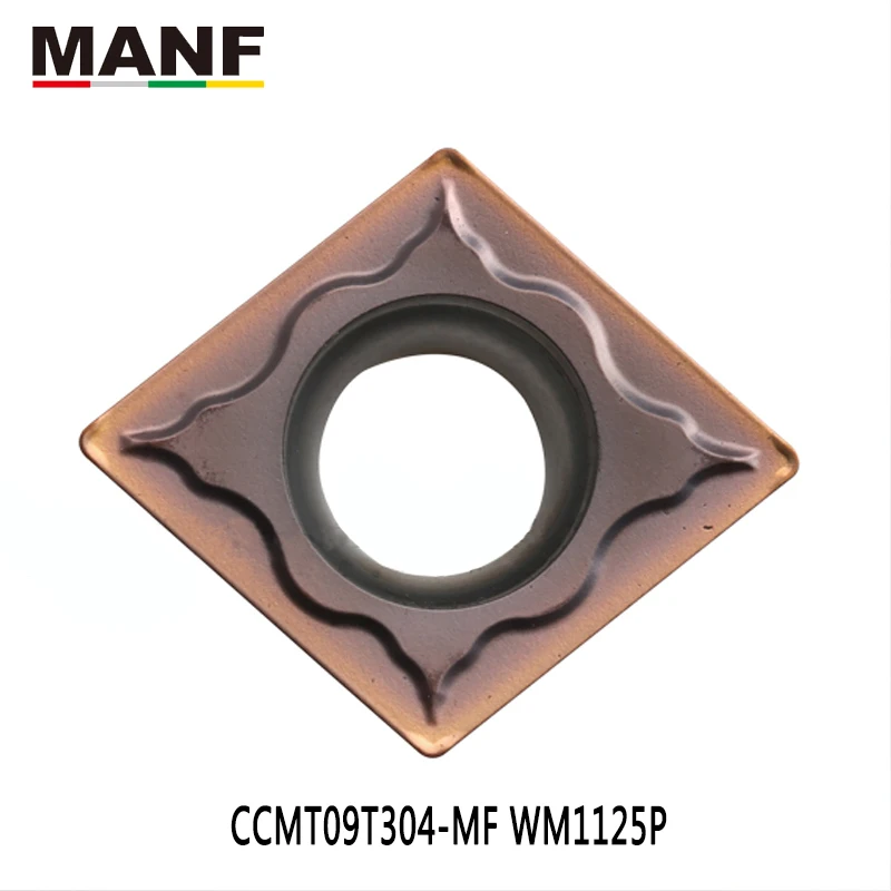 MANF токарные инструменты CCMT09T304 CCMT09T308 карбидные вставки расточные стержневые вставки инструмент для нарезки токарные инструменты SCLCR1616K09