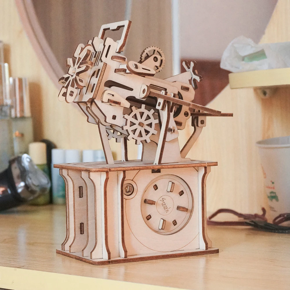 3d сборка для самостоятельной сборки детская музыкальная шкатулка с