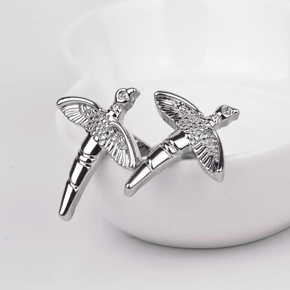 

Fashion Hummingbird Shape Shirt Cufflinks Men Jewelry Accessories Cuff Link Gift