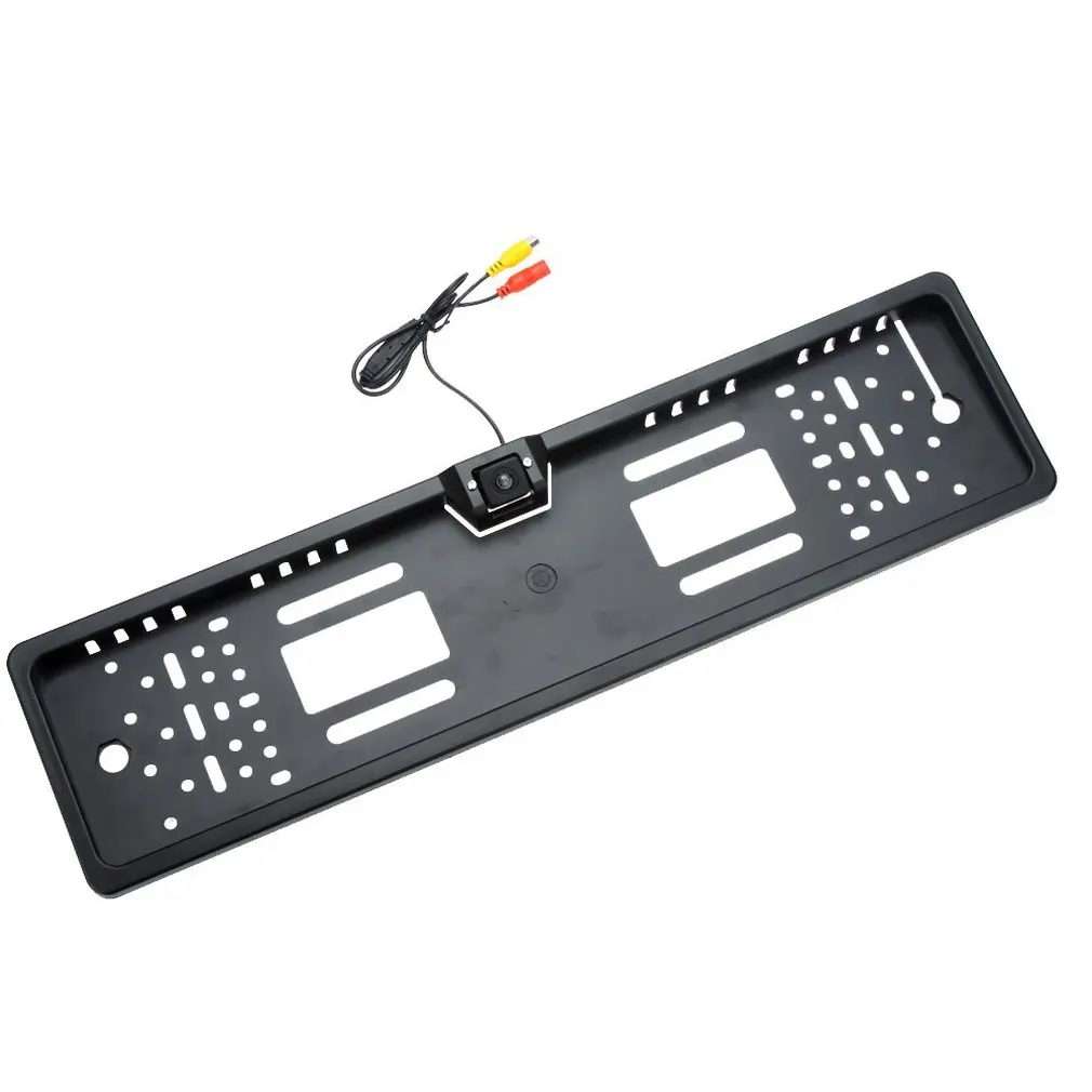 Hd Led рамка номерного знака камера заднего вида Ccd система очень простая