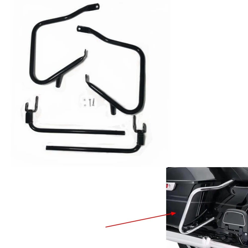 Motorcycle bumper electric box guard bar For Road King Davidson Street Glide 2014-2020 | Автомобили и мотоциклы