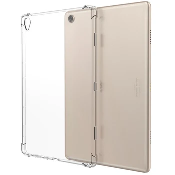 

30pcs/lot For Huawei MediaPad M6 8.4 Ultra Thin High Clear Shockproof Tablet TPU Cover For Huawei Mediapad M6 10.8