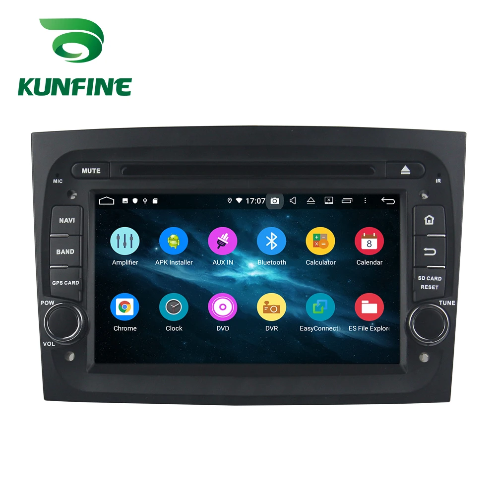 Android 9,0 Восьмиядерный 4 Гб ОЗУ 64 Гб ПЗУ автомобильный DVD GPS; Мультимедийный проигрыватель автомобильный стерео Для Fait DOBLO радио