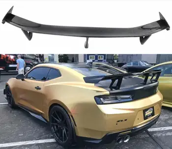 

High Quality CARBON FIBER ROOF REAR WING TRUNK TAIL LIP SPOILER FOR Chevrolet Camaro 2017 2018 2019 2020