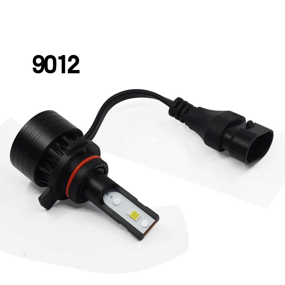 1 комплект Mi3 светодиодный фонарь Мини Все-в-одном конвертер Kit-H1 H4 H7 H11 9005 9006 H3 9012 HIR2 высокой мощности CSP чипы 9-32V.White
