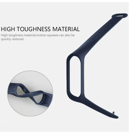 Silicone Watch Strap Xiaomi Mi band 4 Silicone Strap Mi band 3 Replacement Accessory