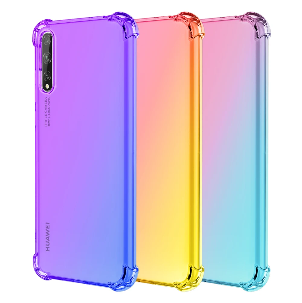 Противоударный чехол для Huawei Y8p Y7p Y6p Y5p Y6s Nova 7 6 5 Se Pro 5i 7i 4e P40 Lite E Honor Play 4t 9a 9x8s 7A