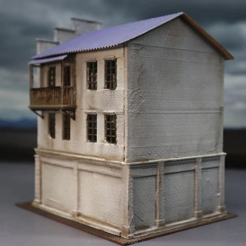 

10.5 X 8 X 13cm Sand Table Railway Train Scene Shunhe Foreign Firm Assembly Model Kit (Not Figures Cars And Other Buildings)