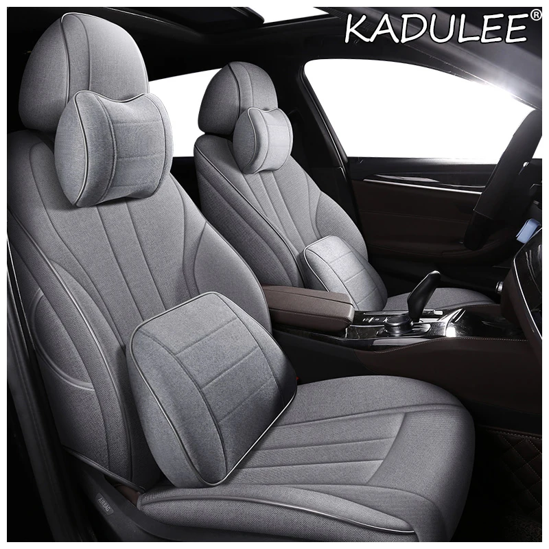 KADULEE Custom Flax car seat cover set For Cadillac SRX ESCALADE ATS