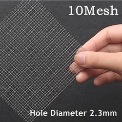 Premium 304 Stainless Steel Woven Mesh Filter Sheet for Filtration and Repair (10Mesh 30x30cm 1pcs)