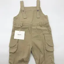 Children‘s Jeans Korean-style Men And Women Children Cowboy Suspender Pants New Style Summer Capri Pants