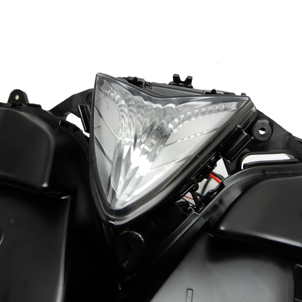 KEMiMOTO для YAMAHA YZF R25 R3 ангел демон глаз HID проектор фара YZF-R25 R3 HID Ангел глаз мотоциклетная фара