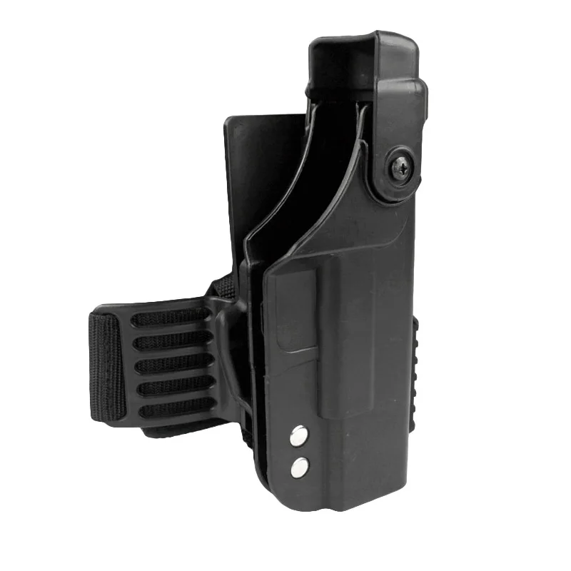 Тактическая Военная кобура для ног Glock 17 18 19 22 двойной замок быстросъемная до