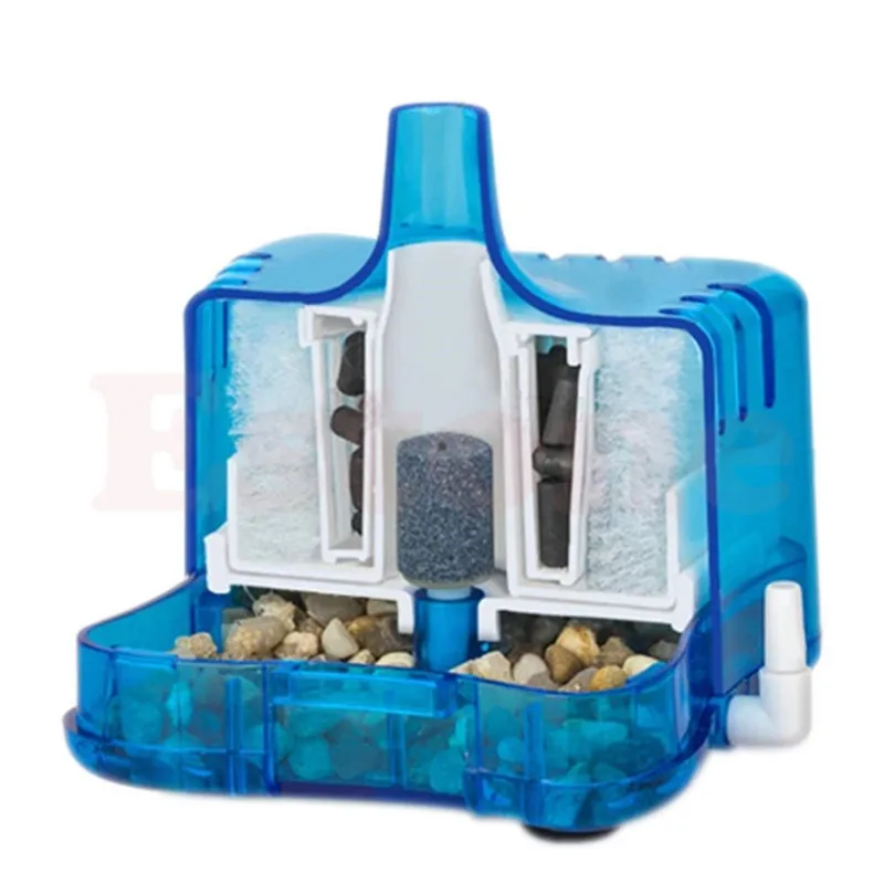 WSFS Hot Aquarium Fish Tank Super Pneumatic Biochemical Activated Carbon Filter/Water biological filter