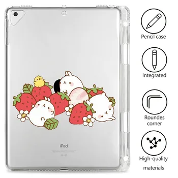

Clear Silicone For ipad pro 11 case 2020 Tablets Cover Cute Dumplings For ipad Air 2 Air 3 ipad 7th generation Cases Mini 1 2 3