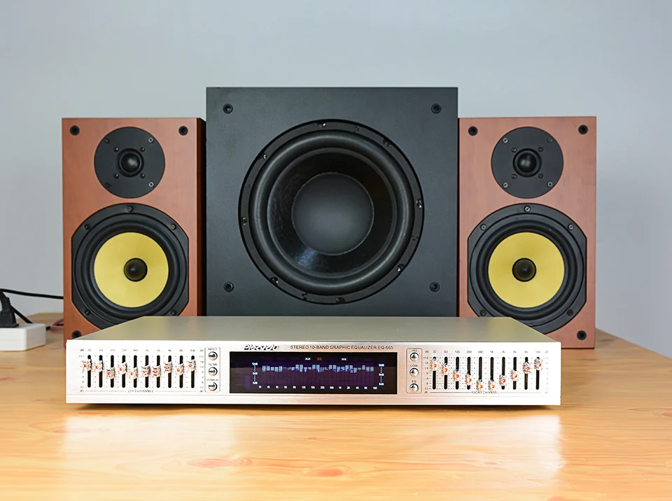 AIYIMA EQ665 эквалайзер усилитель предусилитель Hifi домашний эквалайзер сбалансированный микшер двойной 10 сегментный стерео ВЧ альт бас тон