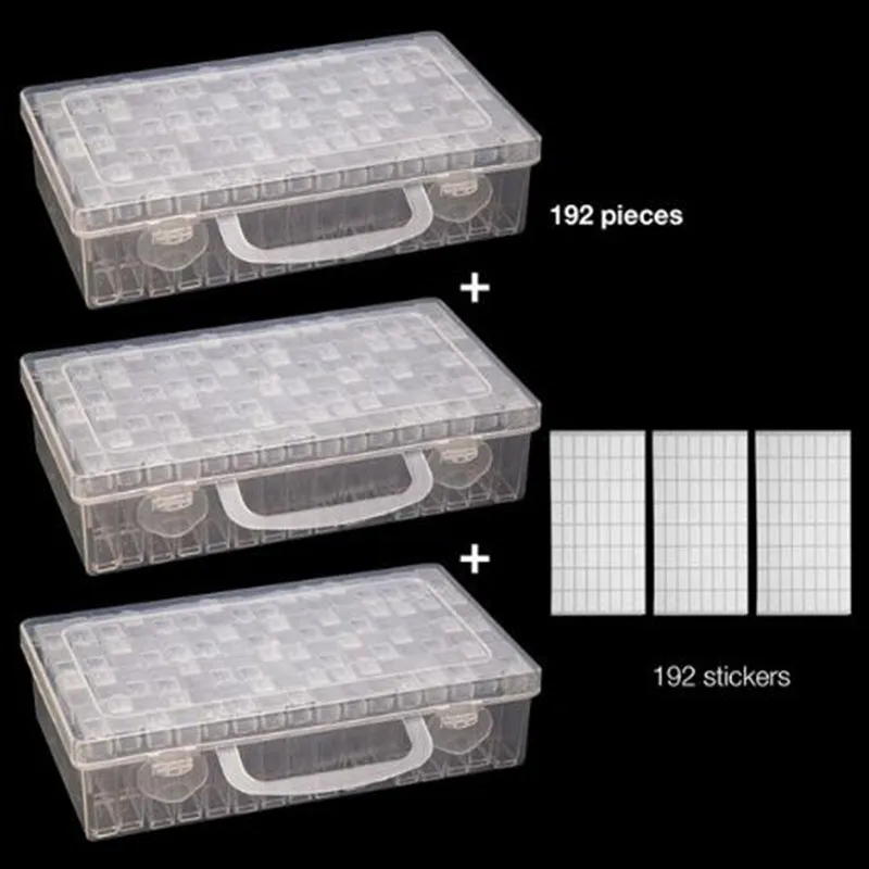 64 Compartment Storage Box  Diamond Painting Storage Accessory