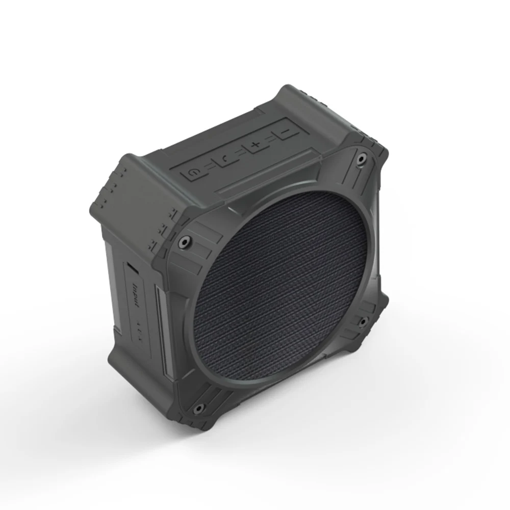 ES-T80 Солнечный портативный Bluetooth динамик s IPX6 Водонепроницаемый открытый сабвуфер 5 Вт Дополнительный вход громкоговорителя солнечной зарядки W/велосипед Винт отверстия шнур
