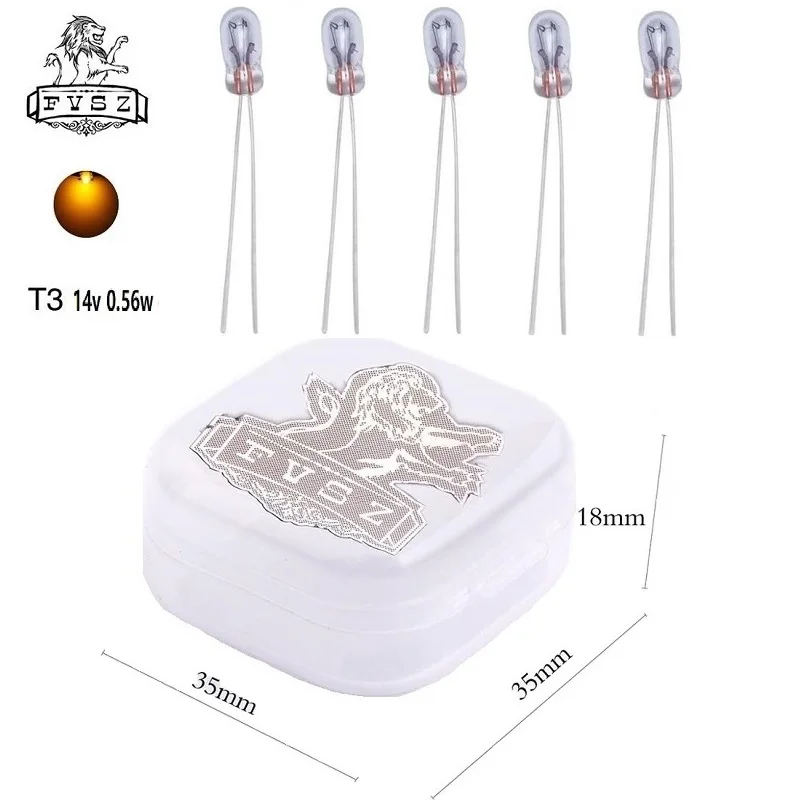 5 шт. T3 12v 14v 0 56 Тачки приборной панели лампы качественным звуком светильник