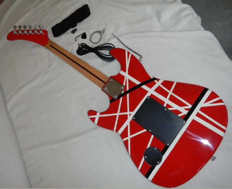 Бренд kramer 5150 красный и белый EVH серии Ари тремоло электрогитары