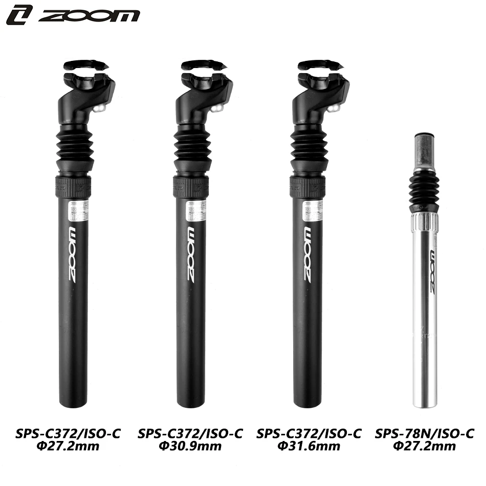 Zoom Suspension Seatpost 27.2/30.9/31.6mm Mtb Seatposts Aluminum Post