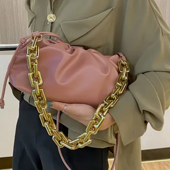 

Hand Bags for Women 2020 Trend Small PU Leather Crossbody Bags Women's Desinger Luxury Branded Chain Shoulder Handbags Winter