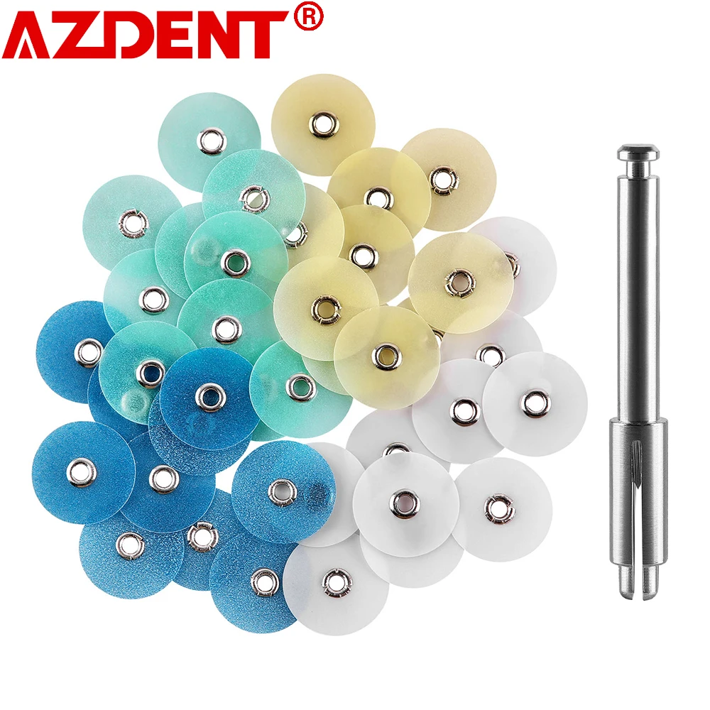 Descuento Discos de Pulido Dental, mandril de contorno de reducción gruesa, juego con franjas, materiales dentales, blanqueamiento Dental Myw5eBbLQzk