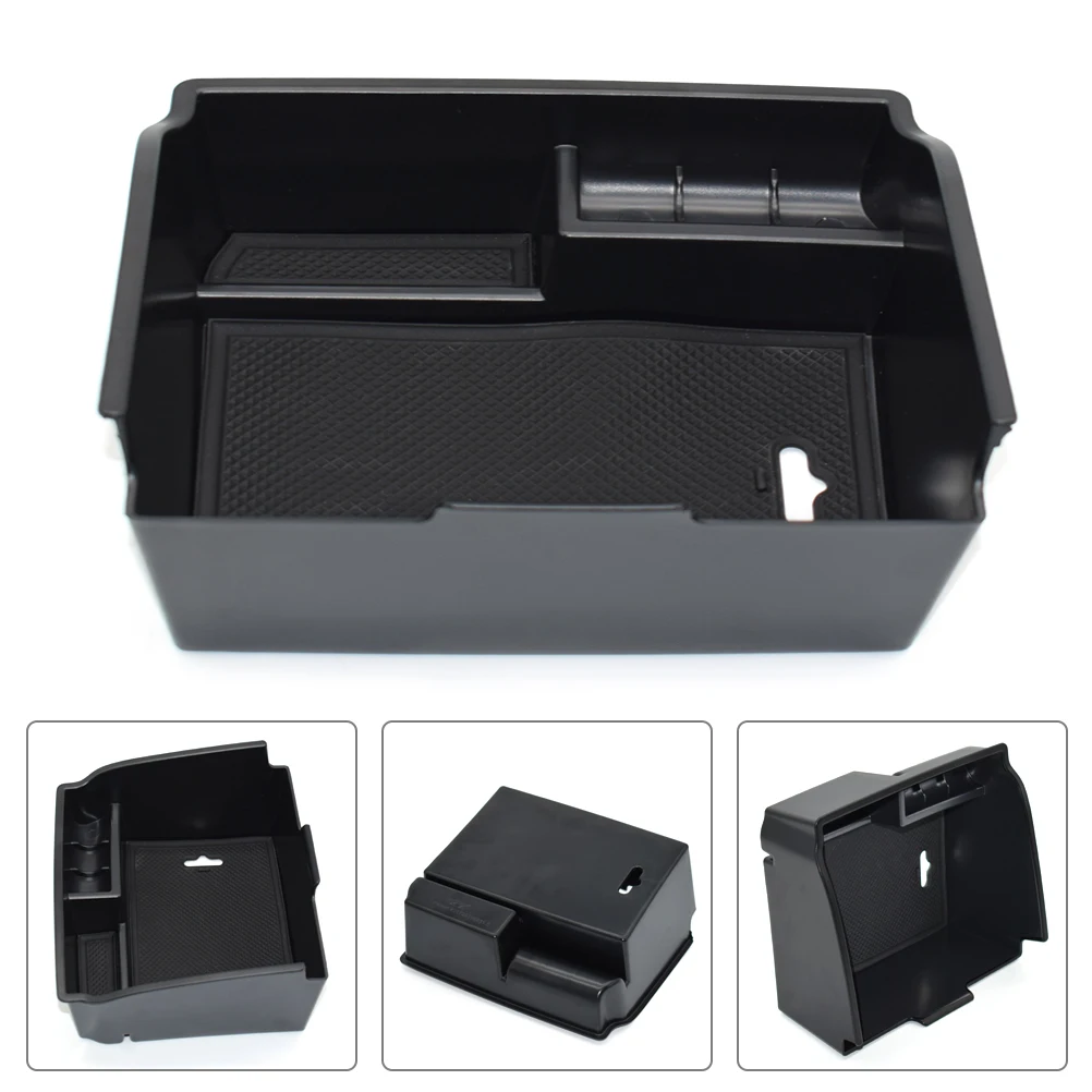 Center Console Organizer vassoio bracciolo scatola portaoggetti portapallet per Toyota Hilux Fortuner 2016 2017 2018 2019 2020 2024 - Image 4