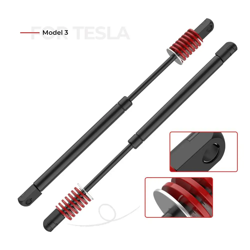2 шт. задний багажник багажника подъемные стойки для Tesla модель 3 загрузки газа пружинный амортизатор поддержка гидравлический стержень