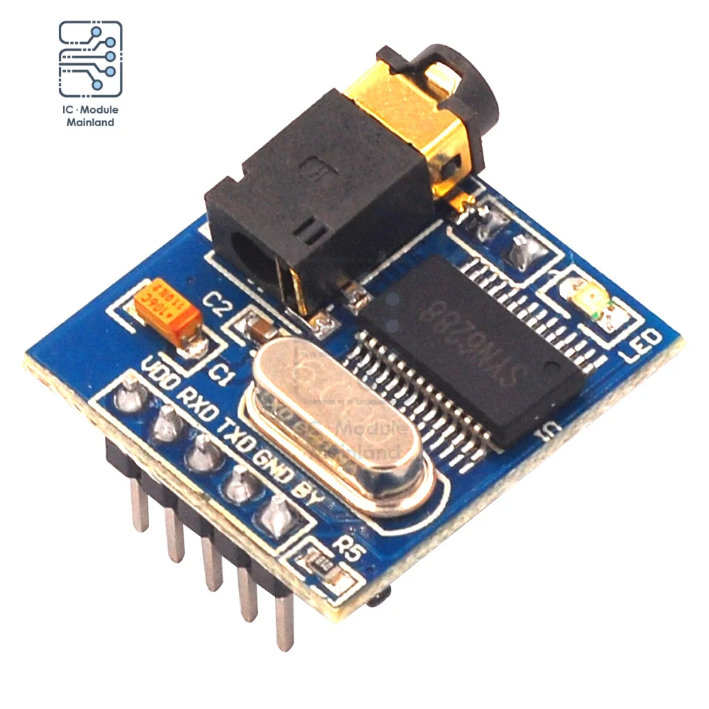 

SYN6288 Speech Synthesis Module Text-to-speech TTS Real-life Pronunciation Send VB Source Code