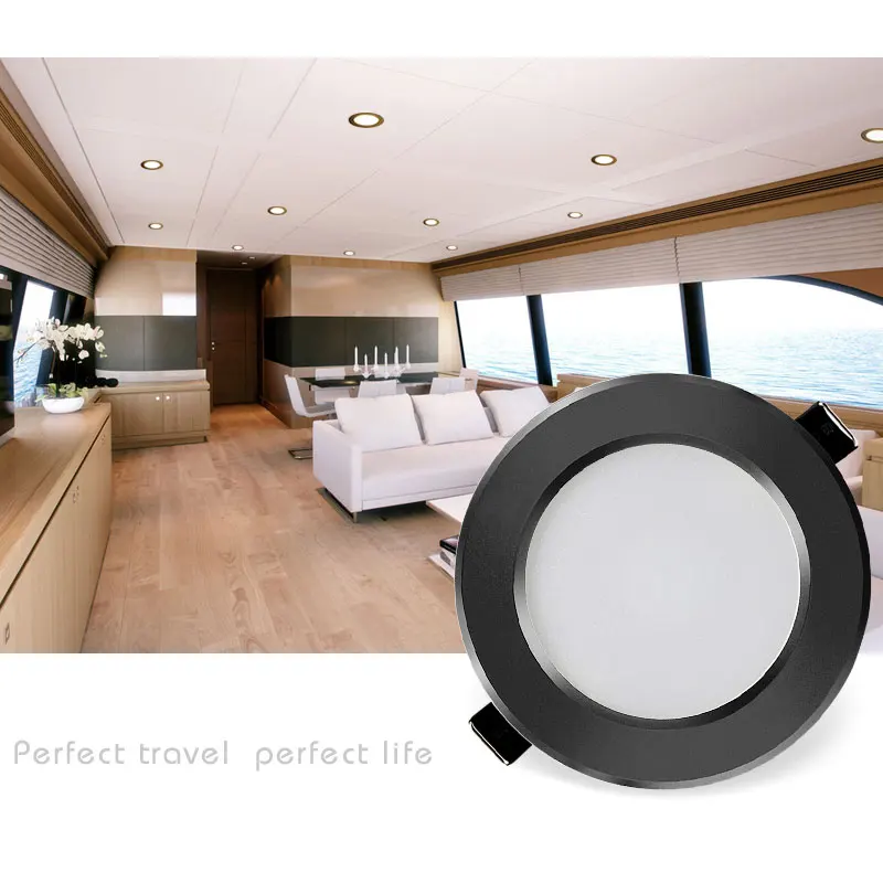 Led Downlight Led Downlight 12V 5W 7W 9W 12W 15W Waterproof IP65 Led Spot Safety Voltage Downlights Ceiling Round Down light Panel Light led downlight recessed ceiling spotlight ceiling lamps