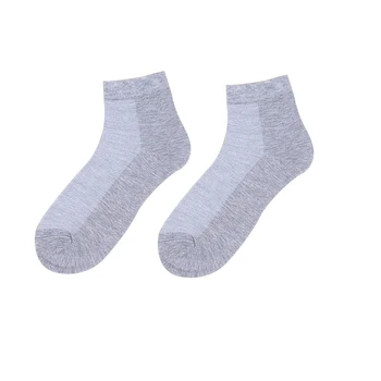 

10pairs Men Socks Mid-calf Length Daily Home Business Casual Solid Color Sport Breathable Mesh Easy Wear All Season Cotton Blend
