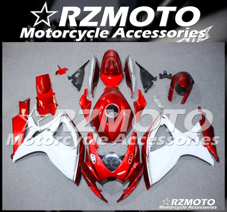 4 подарки Новый ABS мотоцикл обтекатели комплект подходит для Suzuki GSX-R600 GSX-R750 K6 2006 2007