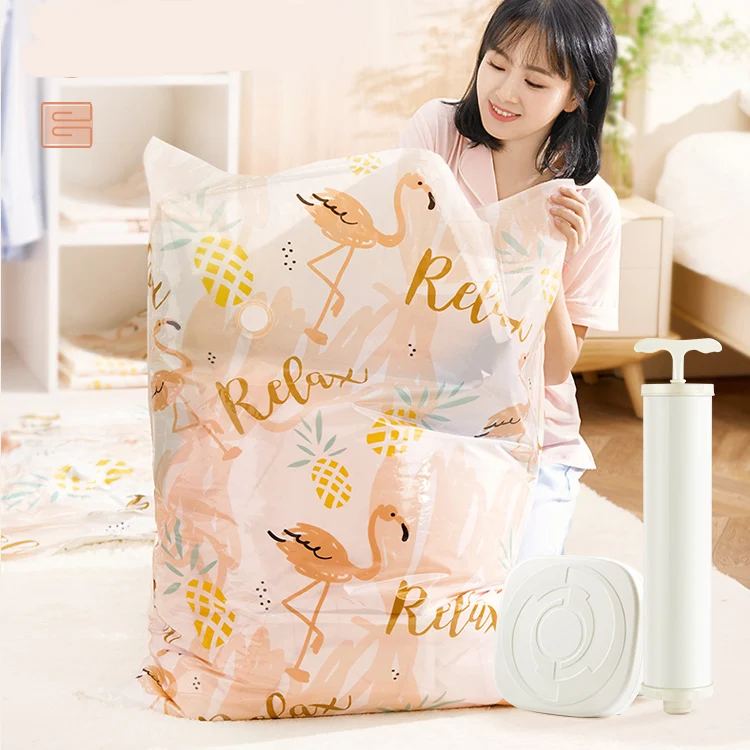 

Pumping vacuum storage bag compression bag clothing extra large size quilt quilt quilt home thickening finishing