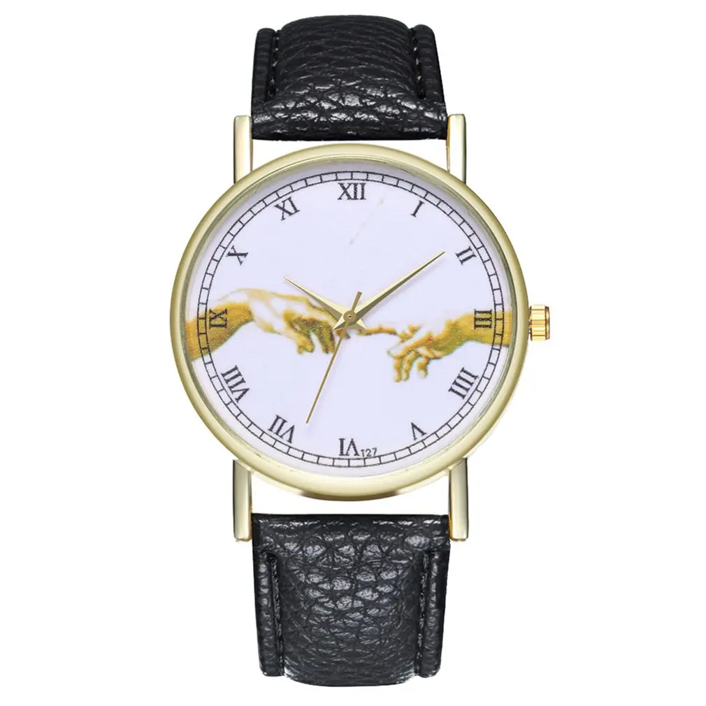 Luxury Renaissance Style Michelangelo Illustration Art Watch Strap Wristband Trendy Women Quartz Cheap Movement Valentine Gift | Наручные