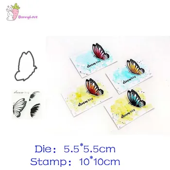 

Butterfly metal cutting dies Scrapbooking Steel Craft Die Cuts paper art emboss Card making Stencil