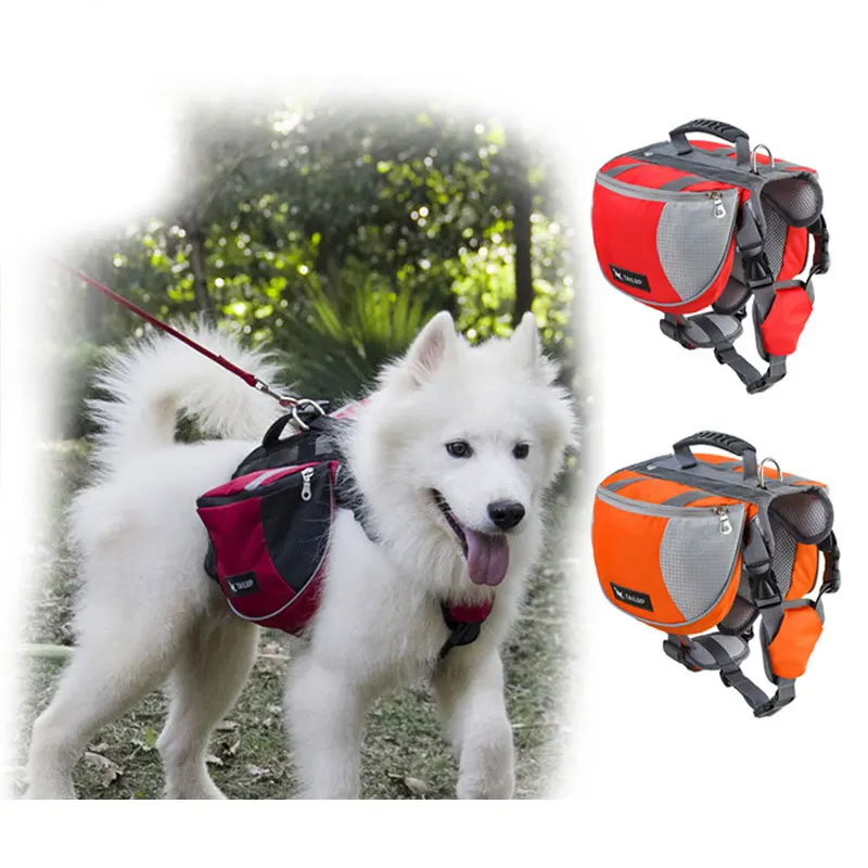 Профессиональный Рюкзак для собак, походный рюкзак для собак, сумка-Седло для маленьких, средних и больших собак