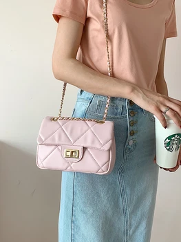 

bags for women 2020 new luxury shoulder tote chains handbags summer fashion leather crossbody small designer vintage sling bag